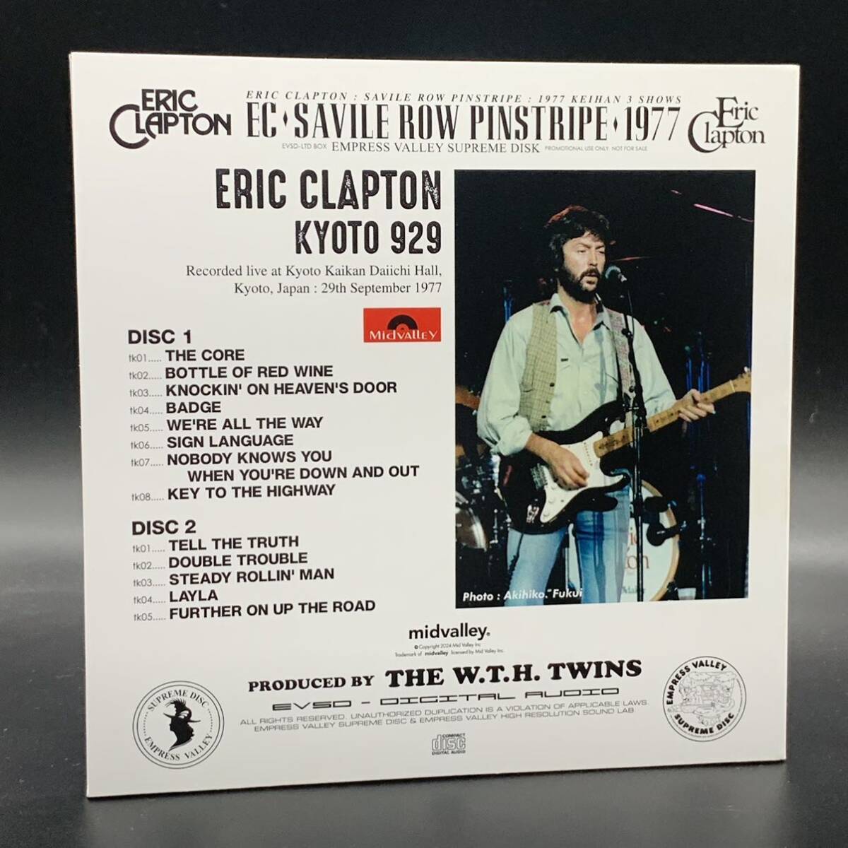 ERIC CLAPTON / SAVILE ROW PINSTRIPE (6CD BOX with Booklet)