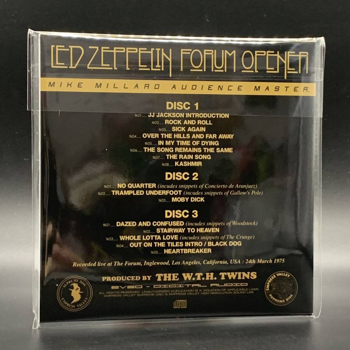 LED ZEPPELIN / FORUM OPENER Type A (9CD BOX with Acrylic Stand)