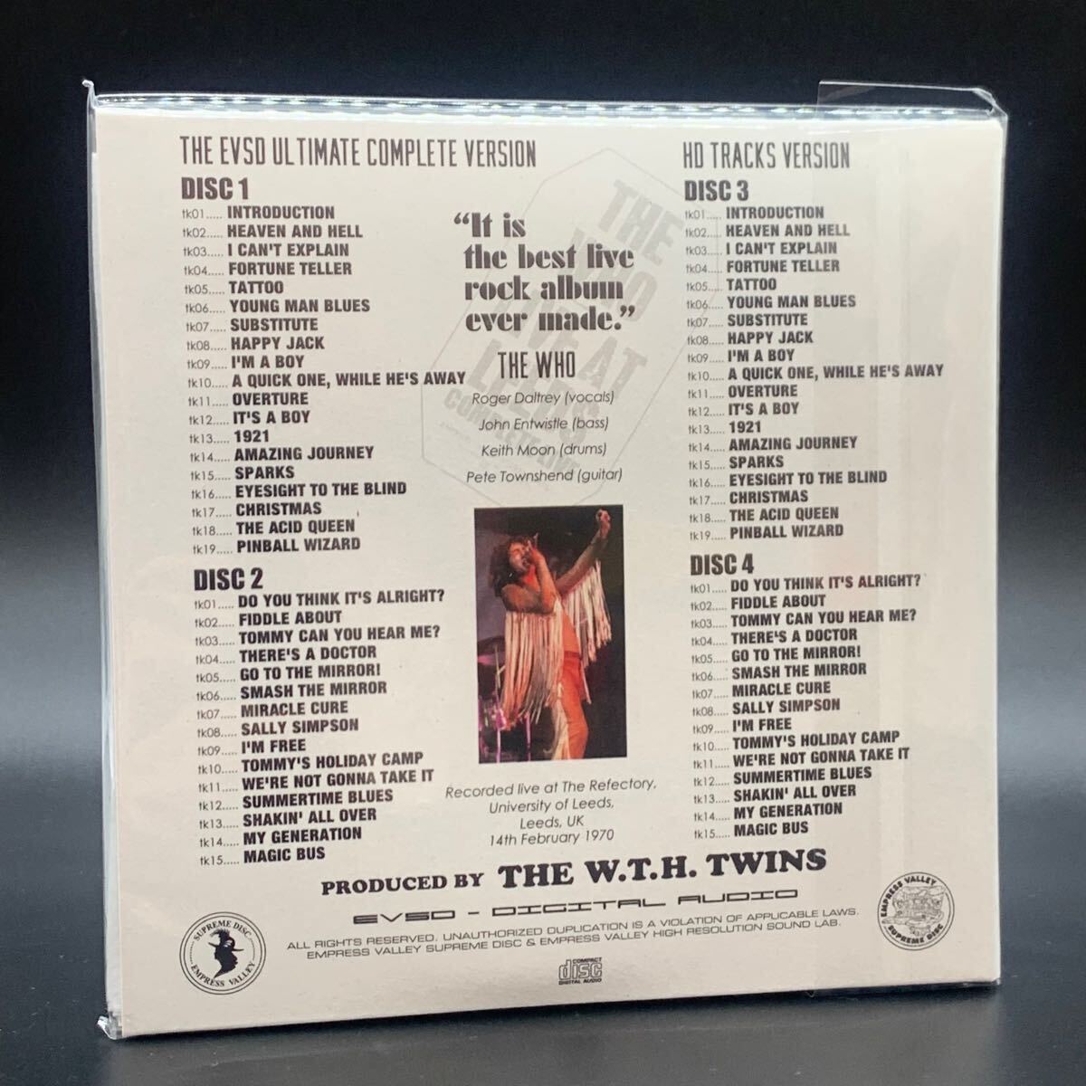 THE WHO / LIVE AT LEEDS COMPLETE (8CD+BONUS CD)