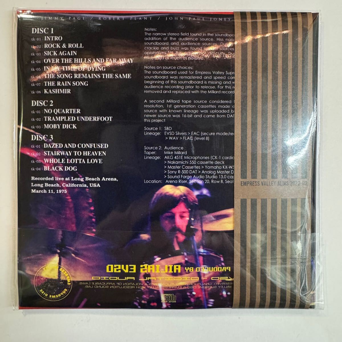 LED ZEPPELIN / LONG BEACH ARENA MATRIX (3CD)