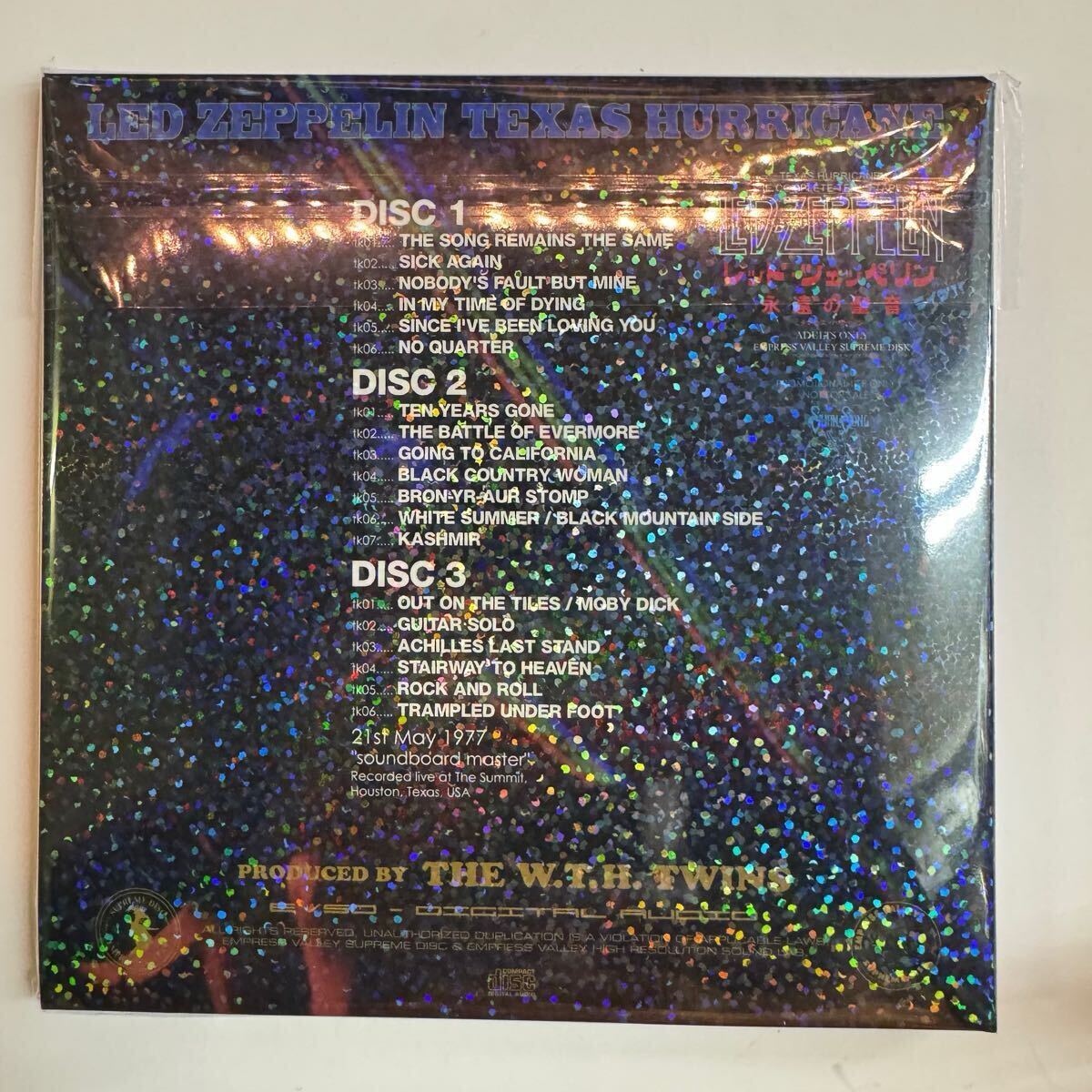 LED ZEPPELIN / TEXAS HURRICANE (6CD BOX with Bonus)