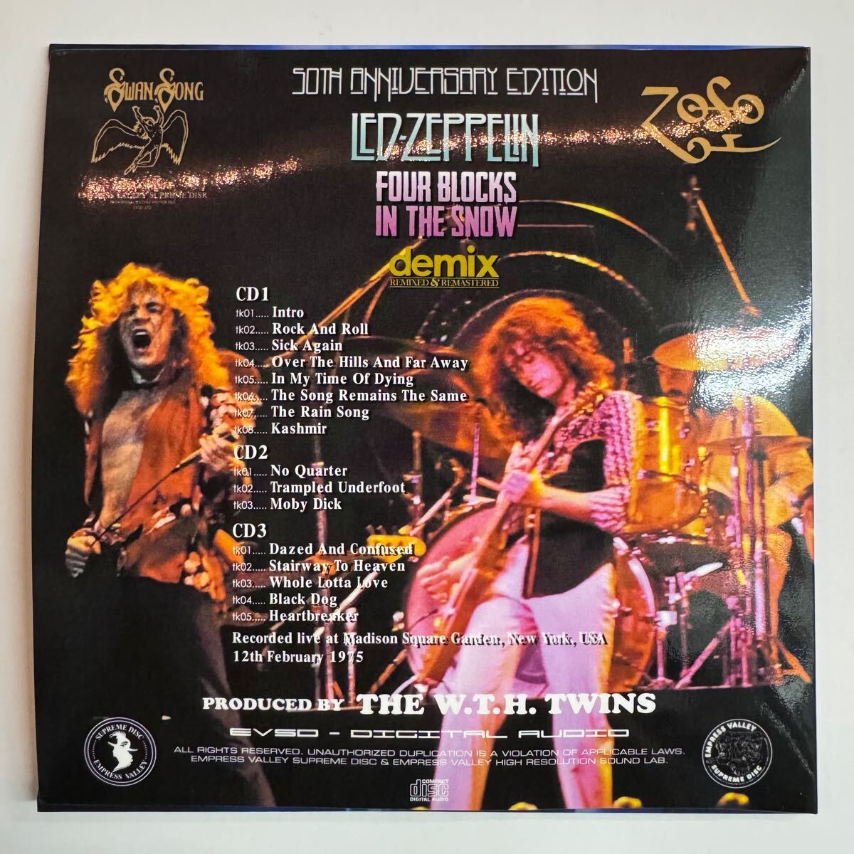 LED ZEPPELIN / FOUR BLOCKS IN THE SNOW (3CD)
