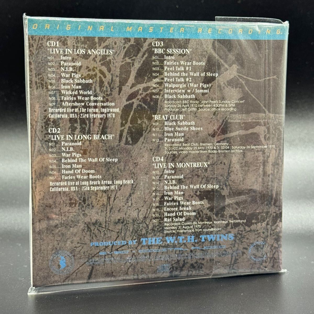 BLACK SABBATH / FRIDAY THE 13TH (8CD + BONUS DISC) Box Empress Valley
