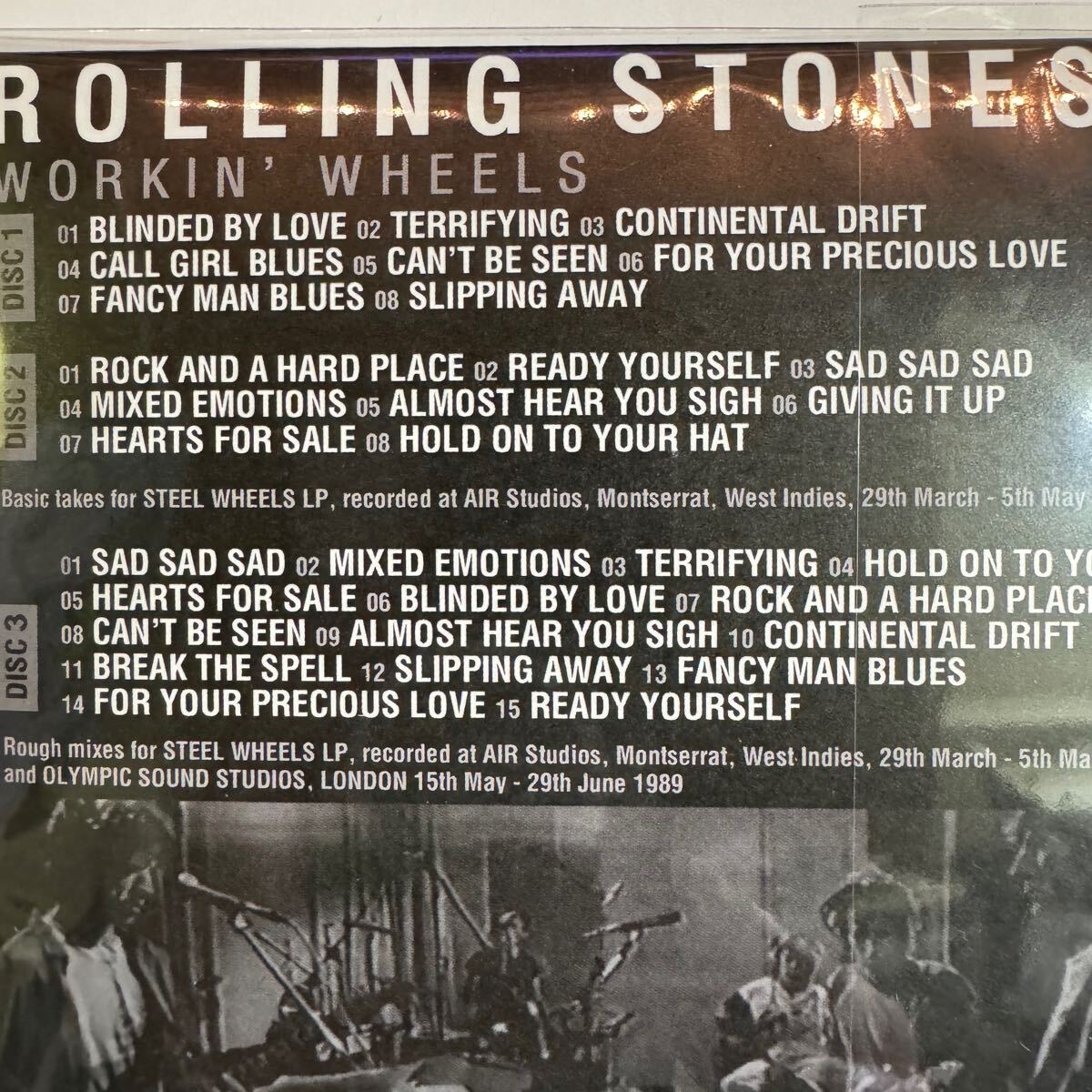 THE ROLLING STONES / WORKIN’ WHEELS captain acid remaster (3CD)