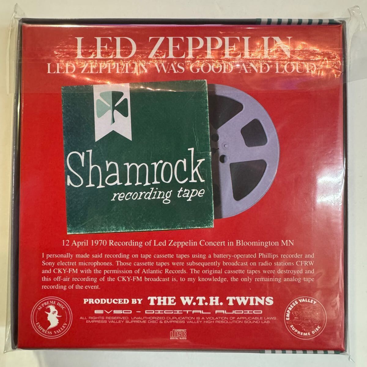LED ZEPPELIN / LED ZEPPELIN WAS GOOD AND LOUD (2CD + PHOTO BOOKLET)