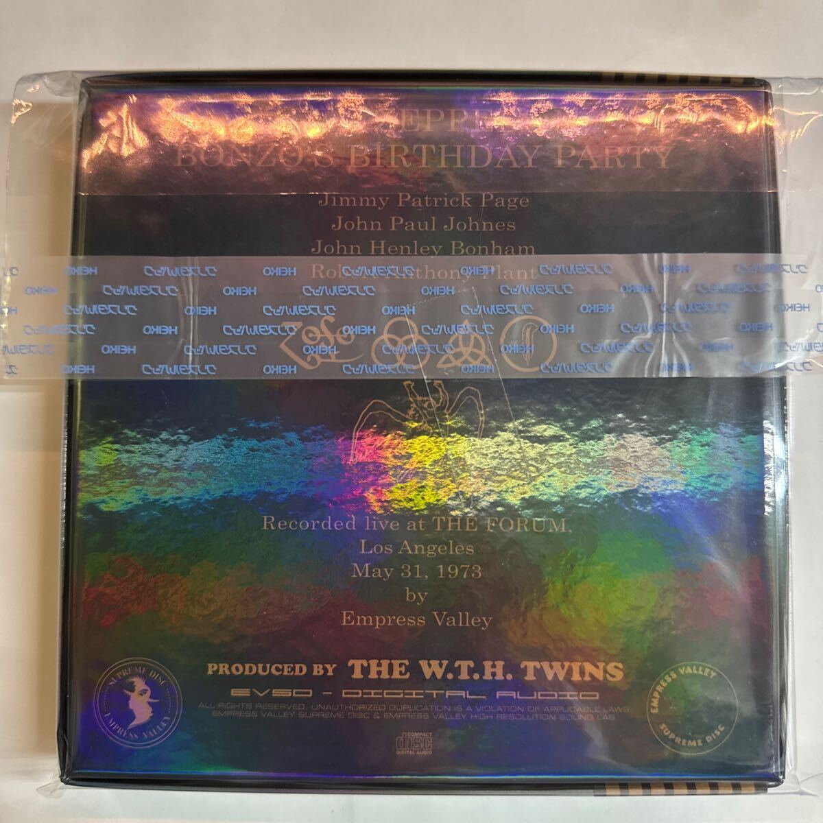 LED ZEPPELIN / BONZO’S BIRTHDAY PARTY (11CD BOX) Extremely rare! Black Aurora coating version!