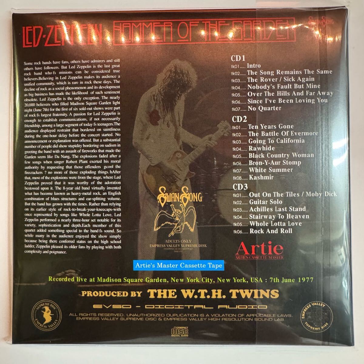 LED ZEPPELIN / HAMMER OF THE GARDEN (6CD BOX)