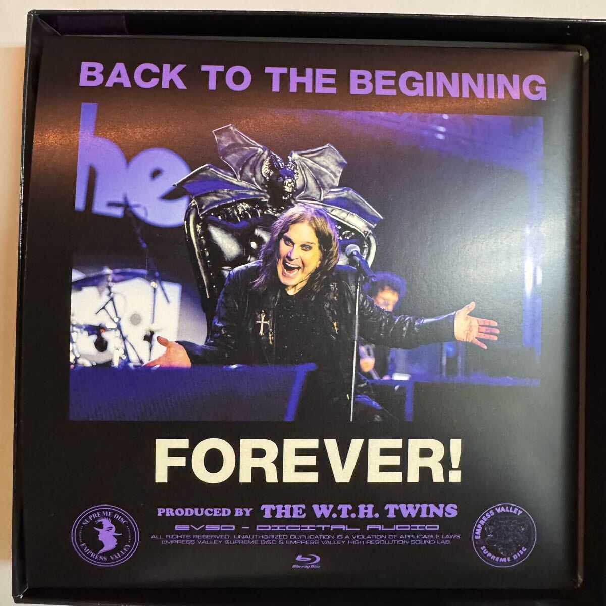 BLACK SABBATH / THE LAST SUPPER Back To The Beginning Last Show Stereo Soundboard 6CD Button badges Limited Box Set