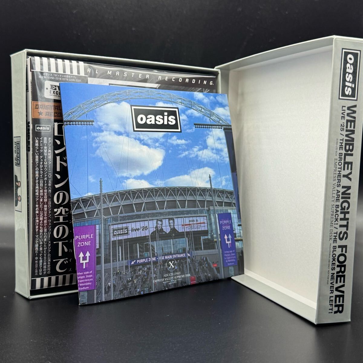 OASIS / WEMBLEY NIGHTS FOREVER Limited Version (4CD+BONUS BOX) IEM SOUNDBOARD