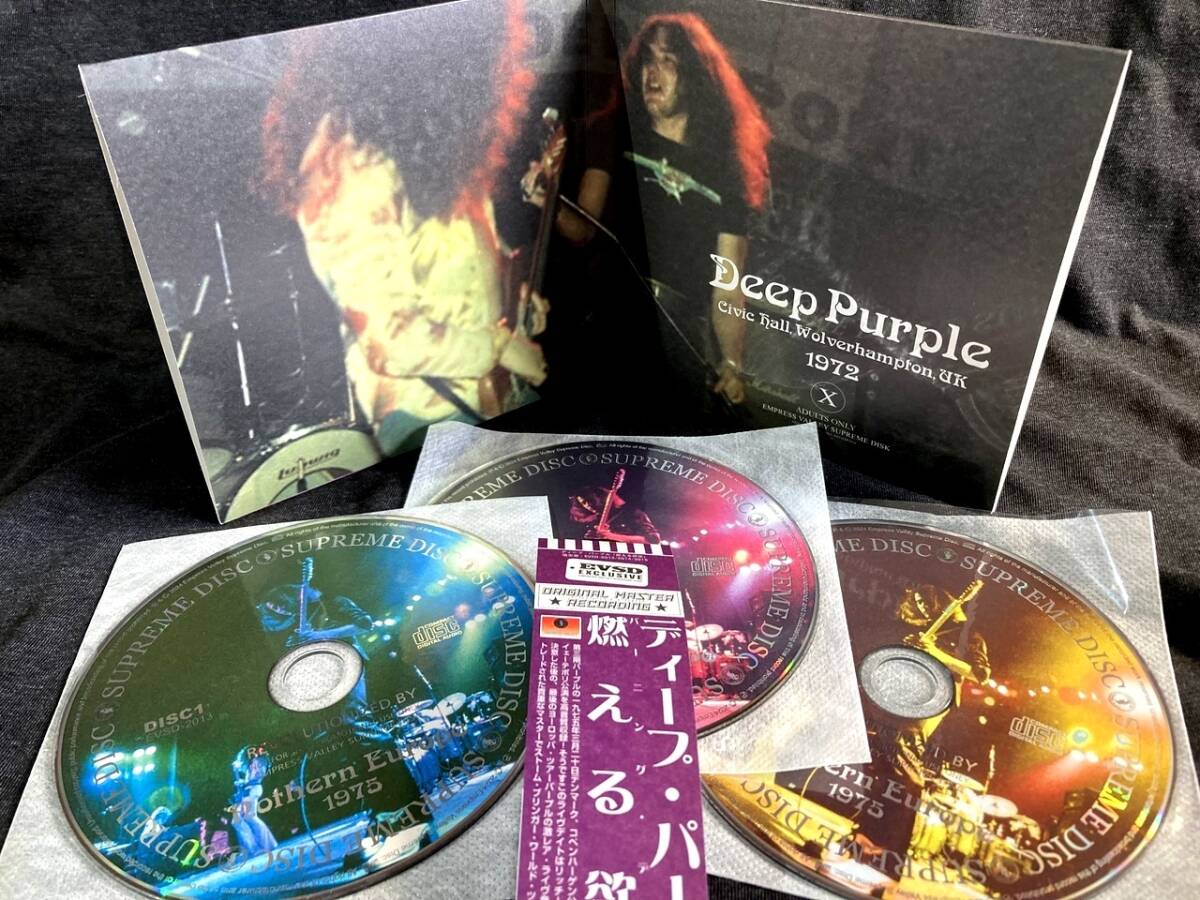 Deep Purple / Burning Desire Denmark & Sweden 1975 (3CD) Empress Valley