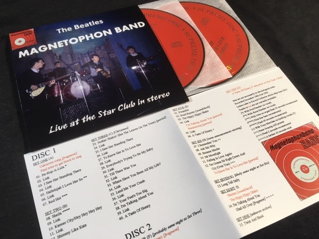 The Beatles / Magnetophon Band Live At The Star Club 4CD Empress Valley