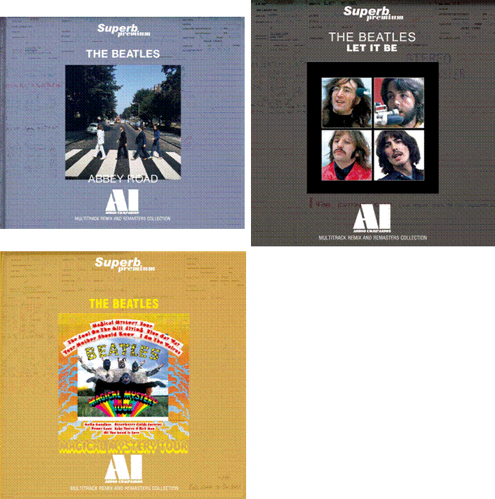 THE BEATLES / AI AUDIO COMPANION 3 Titles 8CD Set MAGICAL MYSTERY TOUR ABBEY ROAD LET IT BE