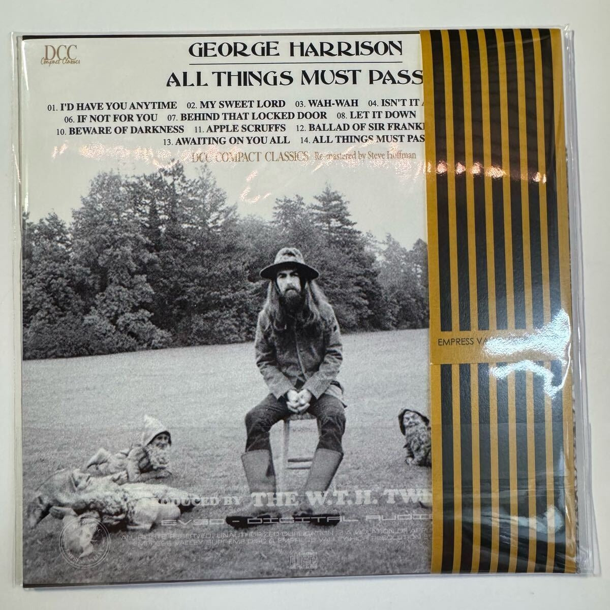 GEORGE HARRISON / ALL THINGS MUST PASS DCC COMPACT CLASSICS Remastered by Steve Hoffman (1CD) Empress Valley New