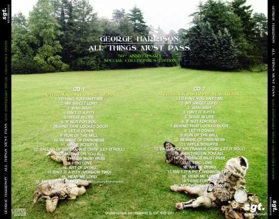 GEORGE HARRISON / LIVING IN THE MATERIAL WORLD DARK HORSE ALL THINGS MUST PASS 2Set (8CD)