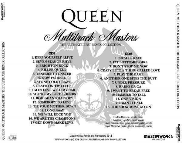 QUEEN / MULTITRACK MASTERS 3 TITLES SET (6CD)