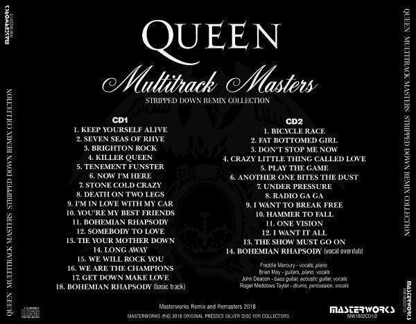 QUEEN / MULTITRACK MASTERS 3 TITLES SET (6CD)