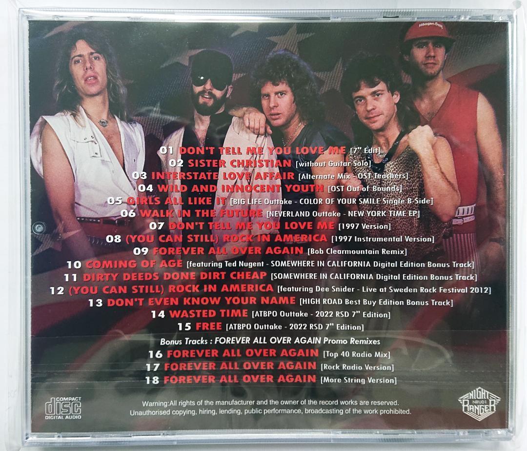 NIGHT RANGER / ULTIMATE EDITION 1982-2022 (1CD) – Music Lover Japan