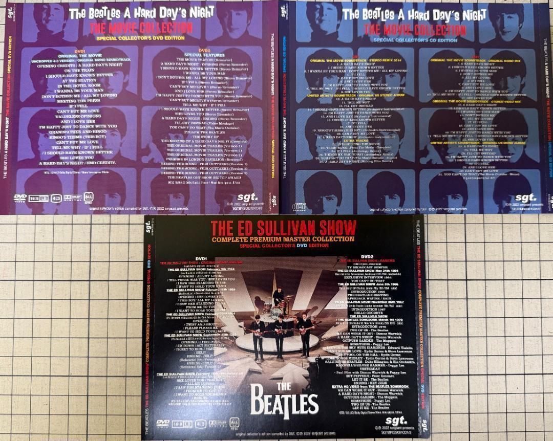 THE BEATLES / A HARD DAY'S NIGHT THE MOVIE / HELP! THE MOVIE / THE ED SULLIVAN SHOW 6 Titles Set (6CD+6DVD)