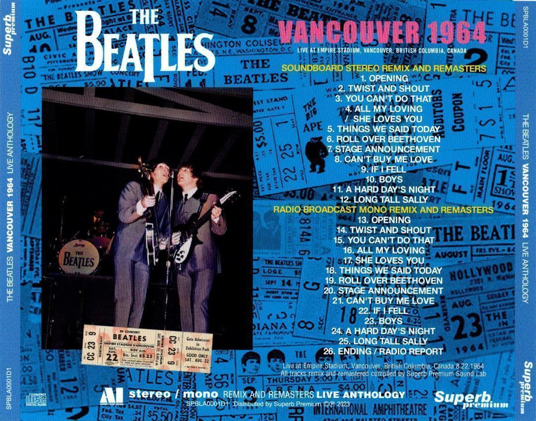 THE BEATLES / LIVE ANTHOLOGY 1964 & 1965 6Titles Set (8CD) – Music 
