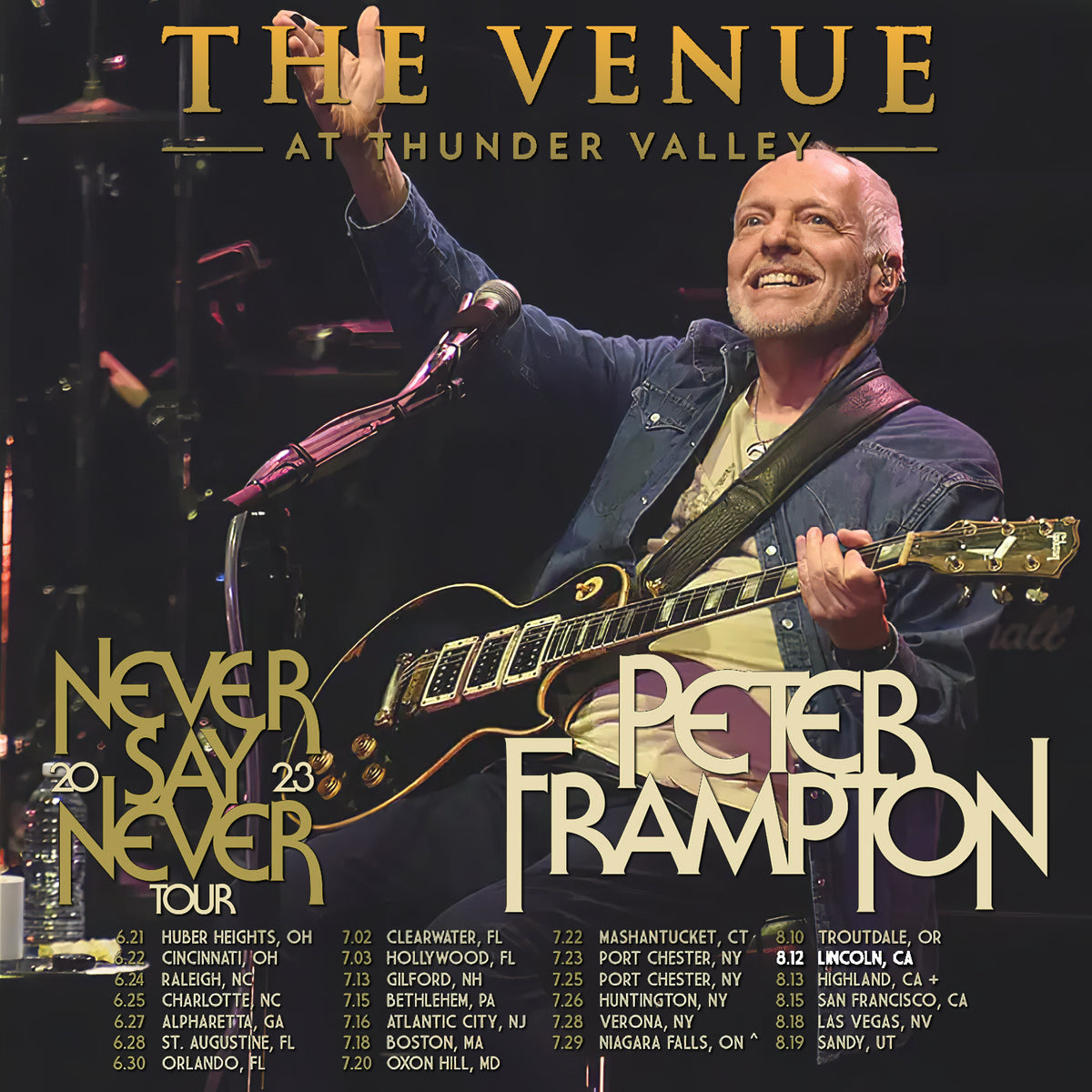 Peter Frampton / Never Say Never Tour 2023 (2CDR) – Music Lover Japan