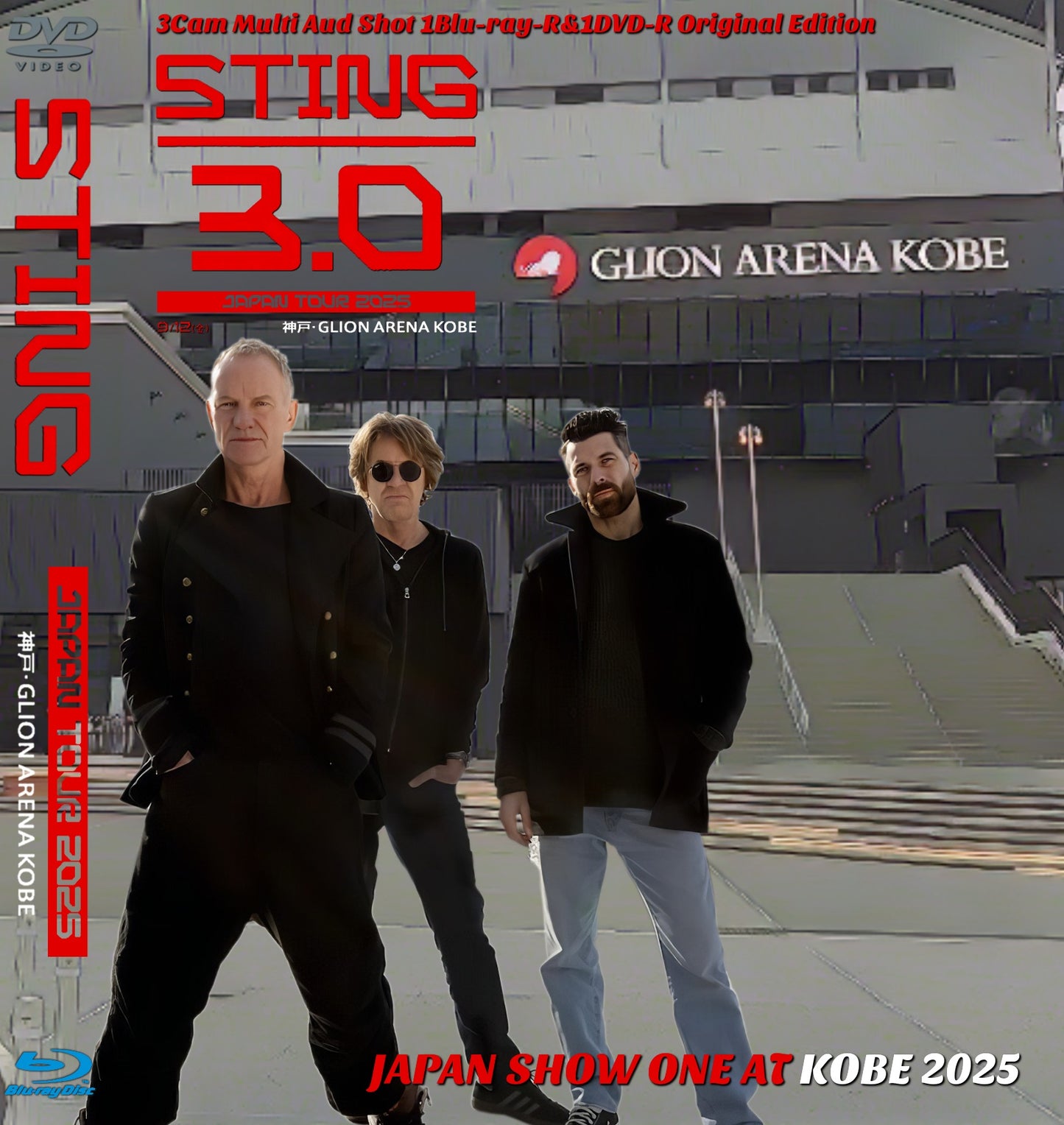 STING / 3.0 Japan Tour 2025 Japan show One KOBE (1DVDR+1BDR)