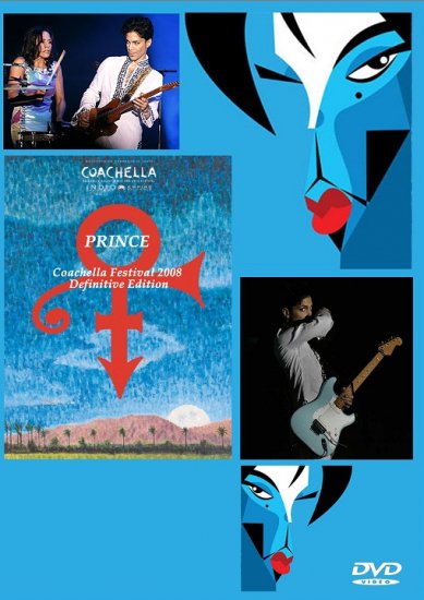 PRINCE / COACHELLA FESTIVAL 2008 DEFINUTIVE EDITION (1DVDR)