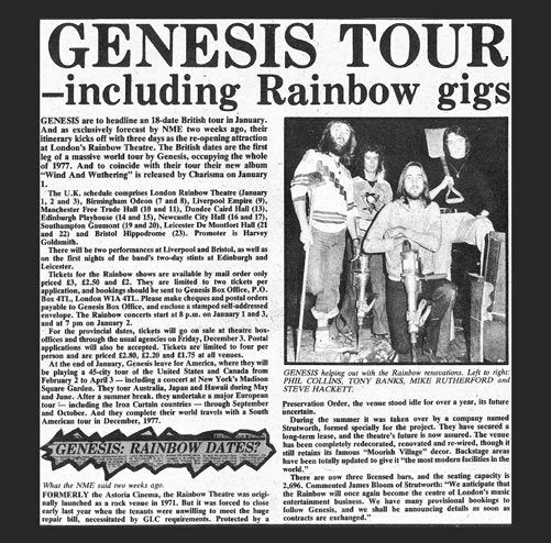 GENESIS / THE RE-OPENING ATTRACTION AT RAINBOW THEATRE (2CD