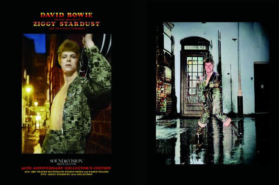 Ziggy Stardust and The Spiders From Mars:The Motion Picture Soundtrack 50th  Anniversary Edition Blu Ray/2CD