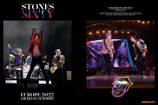 THE ROLLING STONES / GRACIAS MADRID ”SIXTY EUROPE TOUR 2022” THE 