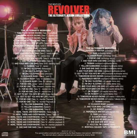 THE BEATLES / REVOLVER THE ALTERNATE ALBUM COLLECTION (3CD)