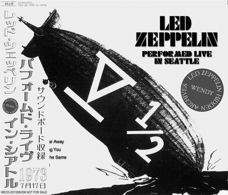 洋楽 Led Zeppelin/Performed Live In Seattle Led Zeppelin – V 1/2 Performed Live In Seattle | Releases