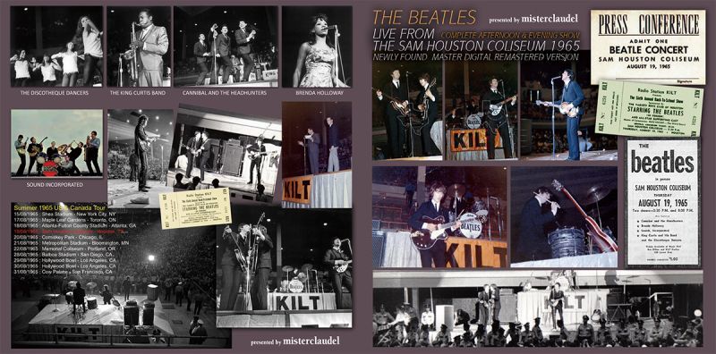 THE BEATLES / LIVE FROM THE SAM HOUSTON COLISEUM 1965 【2CD+DVD