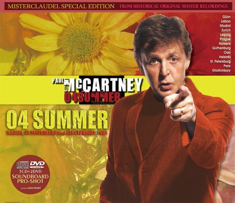 PAUL McCARTNEY / 04 SUMMER 【3CD+2DVD】