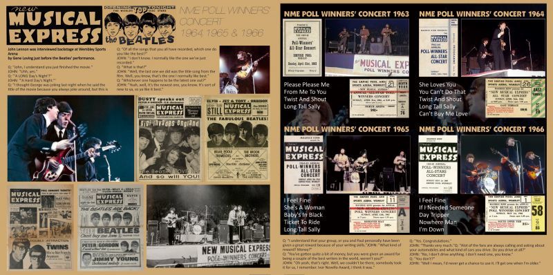 THE BEATLES / NME POLL WINNERS' CONCERT 【1CD+2DVD】 – Music Lover 