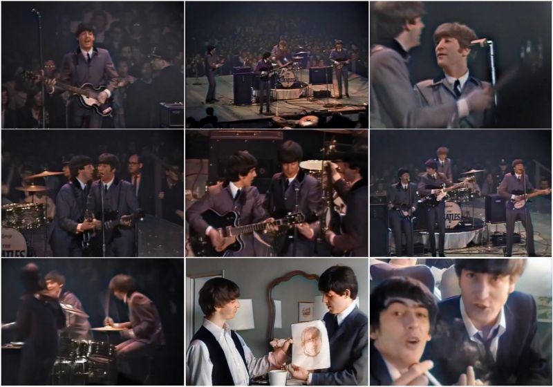 THE BEATLES 1964 THE BEATLES' WASHINGTON IN COLOR DVD COLISEUM