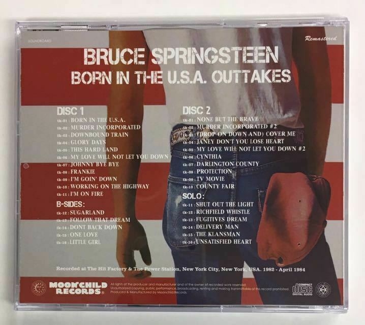 Bruce Springsteen Born In The USA Outtakes CD 2Discs 32 Tracks