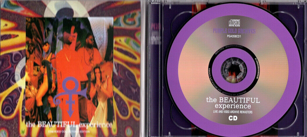 Prince The Beautiful Experience Collector's Edition 1 CD 1 DVD PGA