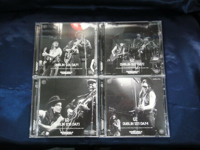 U2 Dublin LOVE COMES TO TOWN TOUR 1989 4 Titles 8CD Set Soundboard Moonchild