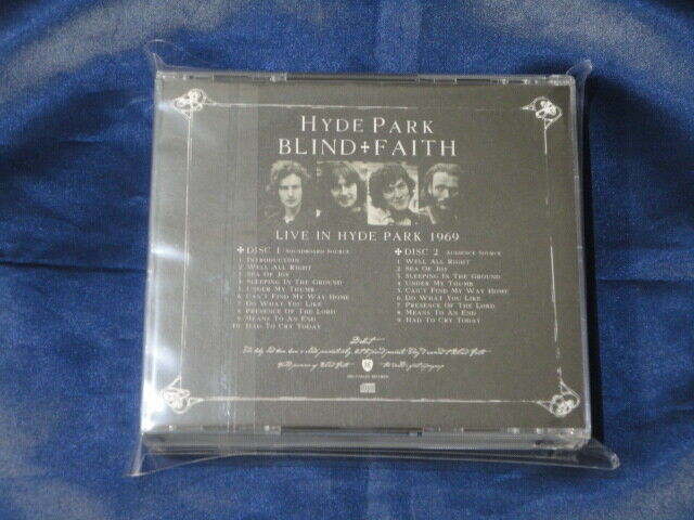 Blind Faith Hyde Park 1969 CD 2 Discs Music Bruce Rock Mid Valley