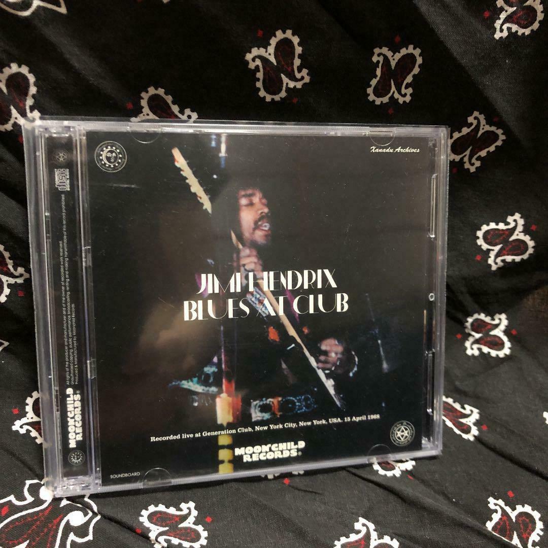 Jimi Hendrix Blues At Club 1968 New York 2CD Moonchild Records