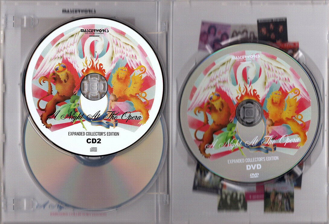 Queen A Night At The Opera Expanded Collector's Edition 2CD 1DVD