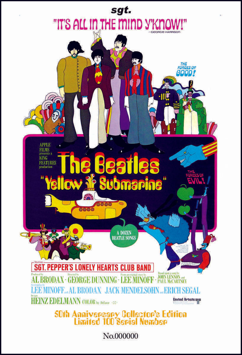 The Beatles Yellow Submarine 50th Anniversary Collector's Edition 