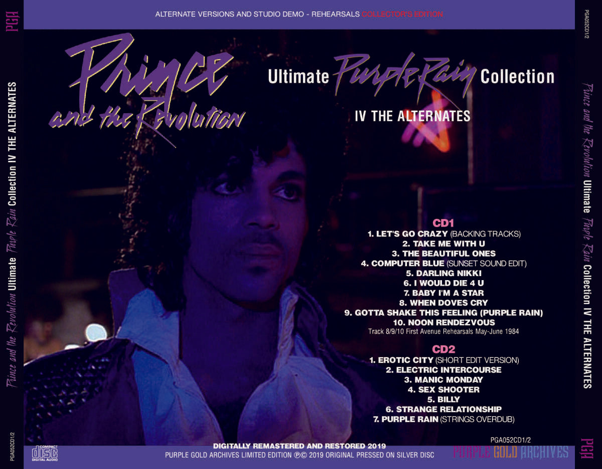 Prince & The Revolution Purple Rain Ultimate Collection IV The 
