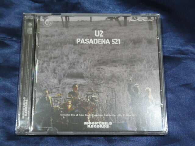 U2 Pasadena 521 Joshua Tree Tour 2017 2CD Moonchild Records