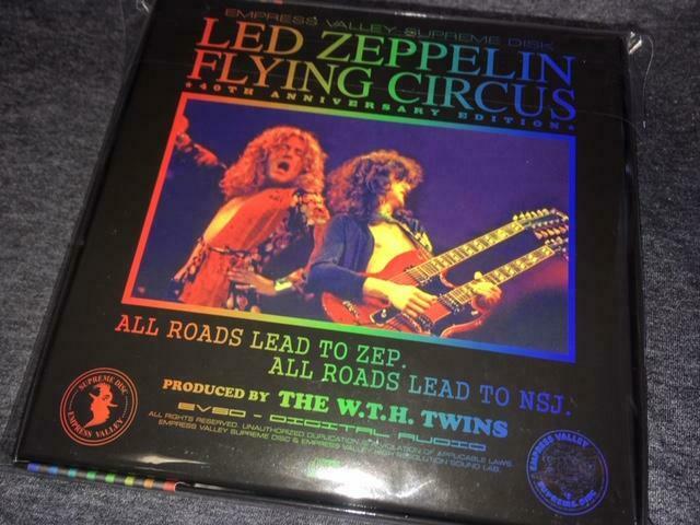 Led Zeppelin Flying Circus 1975 CD 9 Discs Empress Valley Box set 