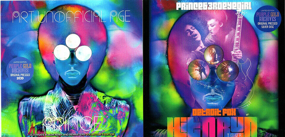 Prince Art Unofficial Age 3RDEYEGIRL HIT'N'RUN TOUR 2015 Detroit Fox PGA 4CD Set