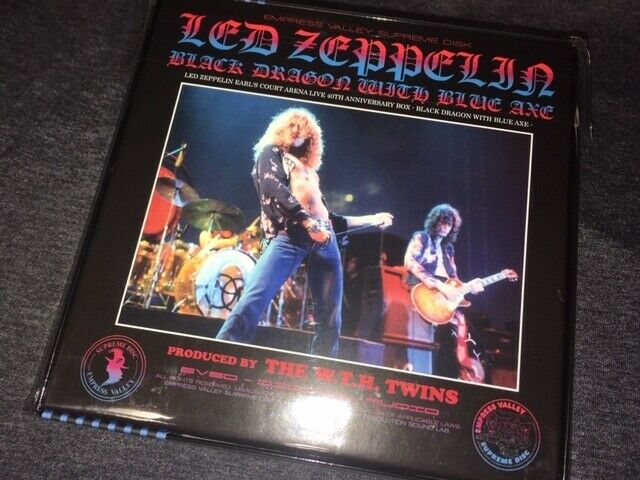 Led Zeppelin Black Dragon With Blue Axe CD 6 Discs 36 Tracks 