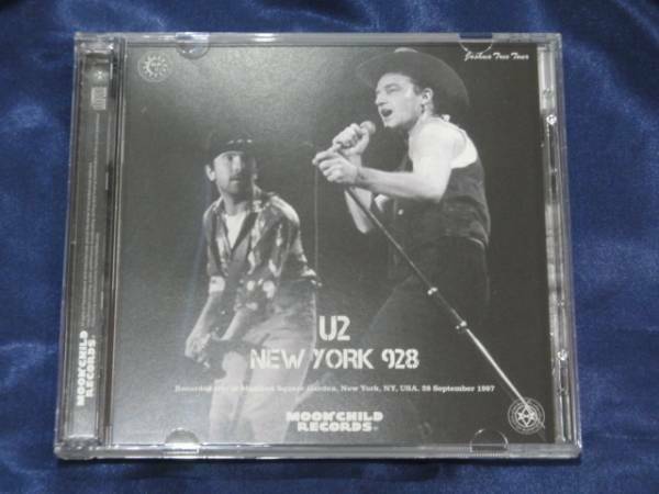 U2 New York 928 Joshua Tree Tour 1987 2CD Moonchild Records