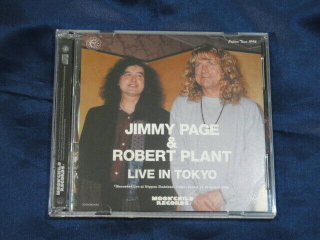 Jimmy Page & Robert Plant Live In Tokyo Budokan CD 2 Discs Moonchild S –  Music Lover Japan