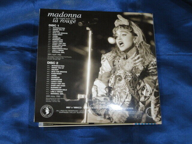 Madonna La Rouge 1985 CD 2 Discs 30 Tracks Empress Valley Music